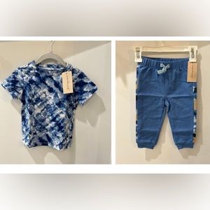 First Impressions -baby boys t-shirt and joggers- size 12 months. New with tags.